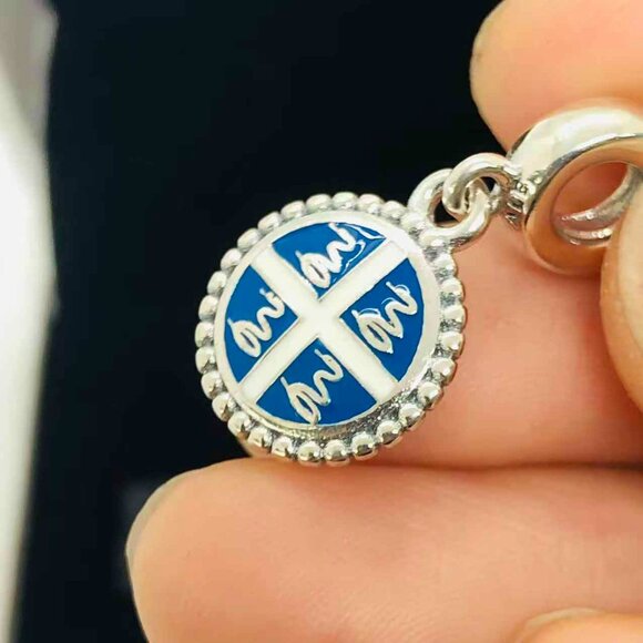 ✨🔥Pandora Snake Flag of Martinique Charm - Picture 3 of 4